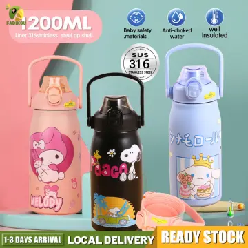 Sanrio Thermos Water Bottle 500ml - Kuromi Box