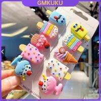 GMKUKU กิ๊บติดผมรูปไอศกรีมน่ารัก สําหรับเด็ก 10 ชิ้น