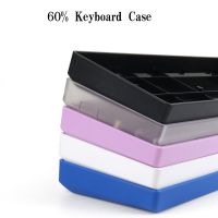 （Miss qis keycap）คีย์บอร์ดขนาดกะทัดรัด,สำหรับ GH60 POKERII 2 FACEU 60ที่นั่งกลไกเคสกรอบพลาสติกคีย์บอร์ดบลูทูธไร้สายขนาดเล็กเล่นเกม