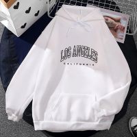 Los Angeles California Printed Sweatshirts For MenS Vinatge/Retro Street Clothes Unisex Casual Hoodies Autumn Fleece Pullovers Size Xxs-4Xl