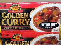 เอสแอนด์บี เครื่องแกงกะหรี่ ญี่ปุ่นS&amp;B Golden Curry Extra Hot รสเผ็ดมาก จากญี่ปุ่น 220กรัม 日式黄金咖喱 220gg