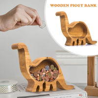 Piggy Bank Wooden dinosaur Shape Money Box Personalized Saving Money Box Storage Organizer Birthday Gift for Kids Home Decor