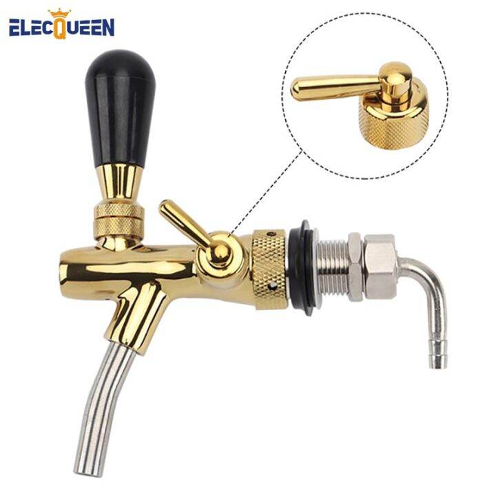 New homebrew kegging adjustable beer tap for beer kegs Flow Control