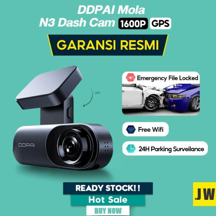 DDPAI Dash Cam Mola N3 Vehicle Drive Auto Video DVR Android Wifi Xiaomi