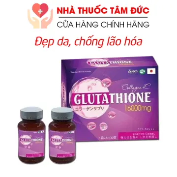 Hộp 2 lọ viên uống đẹp da Collagen C Glutathione 1600mg Vitamin E C sâm tố nữ giúp như thế nào cho da?
