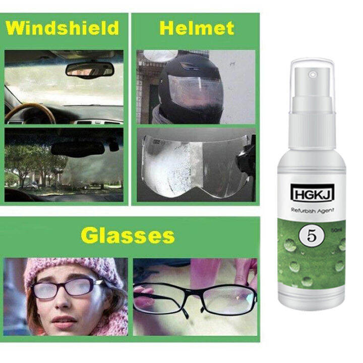 Hgkj Auto Xmas Anti Fog Agent Auto Anti Fog Agent Car Glass Nano Hydrophobic Coating Spray