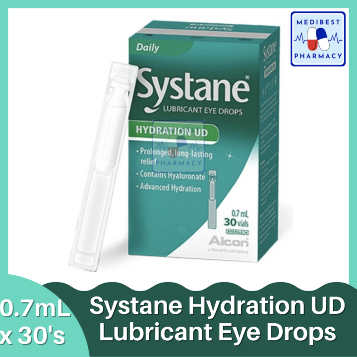 ALCON Systane Hydration UD Lubricant Eye Drops 0.7ml x 30 Vials | Lazada