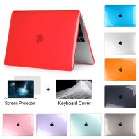 Crystal Case For Macbook Pro 14.2 A2442 16.2 A2485 Laptop Protective Cover For Macbook Air 13.3 A2337 Pro 15.4 16 Retina 11 12 Cases Covers