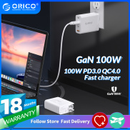 USB C Charger ORICO 100W GaN Phone Charger for Macbook Tablet Fast