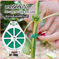 Yumi ลวดรัดต้นไม้ ลวดดัดกิ่ง เนคไททำสวน ลวดมัดสายไฟ ลวดอเนกประสงค์ gardening tie