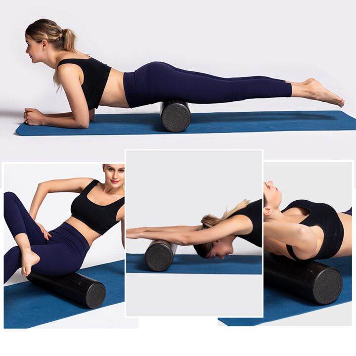 yf-black-foam-roller-massager-relieves-muscle-pain-practical-for-back-legs-exercise-massage