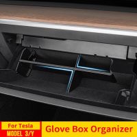 For Tesla Model 3 Y 2022 2023 Glove Box Organizer GloveBox Maximize Space Usage Storage Divider Center Console Plate Accessories