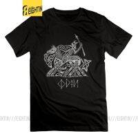 Eightin เสื้อยืดขี่ไวกิ้งโอดินใน Valhalla On Sleipnir 100% เสื้อยืดแขนสั้นสั้นผ้าฝ้ายวินเทจเสื้อยืดคอปกกลมสำหรับผู้ชายขนาด6XL 5XL