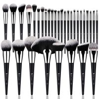 DUcare Professional Makeup Brush Set 32Pcs Synthetic Kabuki Foundation Blending Brush Face Powder Blush Concealers Eye Shadows