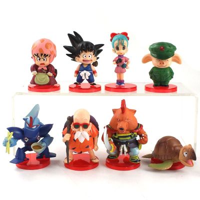 โมเดล ดราก้อนบอล แซด ฟิกเกอร์ โกคู Dragon Ball Z WCF Goku Gohan Bulma Chichi Piccolo Roshi Vegeta Trunks 3-9 cm (1) ของสะสม ของเล่น ของเล่นถูกๆ ของเล่นเด็ก 🇨🇳