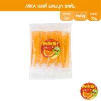 MIKA เจลลี่บุก รสส้ม 75g x 6 ( 1ถุง มี 5ซอง ) (FJ0017) Konjac jelly orange flavor เจลลี่ผสมบุก มีใยอาหาร ไม่อ้วน มีประโยชน์ เด็กทานได้ ผู้ใหญ่ทานดี