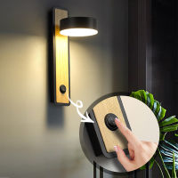 Led Wall Lamp 5W With Switch Bedroom Living Room Modern Wall Light Aisle Study Reading Sconce White Black lighting Lamp