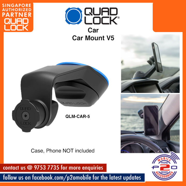Quad Lock Car Mount Version 5