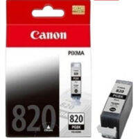 ตลับหมึกอิงค์เจ็ต ของแท้ Canon 820 PGBK สีดำ ตลับหมึกแท้ 100%  ใช้กับเครื่องพิมพ์ Canon Pixma รุ่น MX876 / MP568 / MX868 / iP3680 / iP4680 / MP545 / MP638 / MP988 / iP4760 / MP558 / MP648 / MX868 / MP996