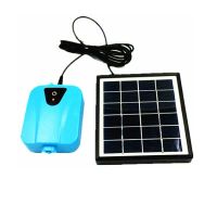 ✑۞❉ Solar Air Pump With Lithium Battery Aquarium Supplies Fish Tank Oxygen Pump