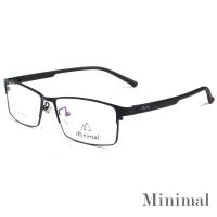 Minimal กรอบแว่นตา รุ่น 89078 กรอบเต็ม Rectangle ทรงสี่เหลี่ยมผืนผ้า ขาข้อต่อ วัสดุ สแตนเลส สตีล รับตัดเลนส์สายตา และ เลนส์กันแดด ทุกชนิด(สำหรับตัดเลนส์) Full frame Eyeglass leg joints Stainless Steel material Eyewear Top Glasses