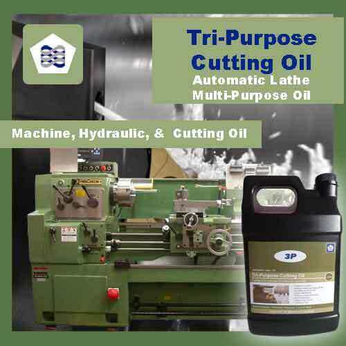 Tri Purpose Cutting Fluid Cutting Oil & Hydraulic Oil & Machine (Gear) Oil "3in1 Fluid" 4