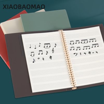 โฟลเดอร์เก็บเปียโน26รูแบบหลวมขนาด B5กระดาษบันทึกโน้ตเพลงเอกสารที่จัดระเบียบแฟ้มเอกสารเอกสารขายดีกระเป๋าใส่ของ