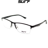 ?กรอบแว่นตา SURF รุ่น 6088-C1 เต็มกรอบสีดำ Vintage โลหะ น้ำหนักเบา ใส่สบาย แว่นตาแฟชั่น  (มีบริการตัดเลนส์สายตา ราคาถูก)