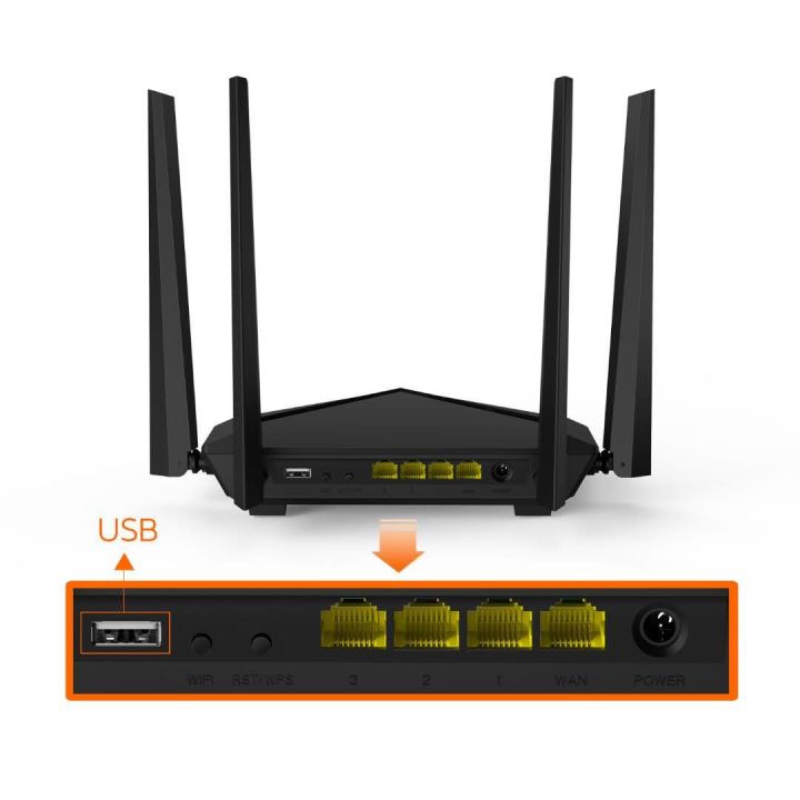 tenda-ac10u-wireless-ac1200-dual-band-gigabit-ของแท้-ประกันศูนย์-5ปี