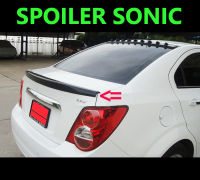 (ส่งฟรี) สปอยเลอร์ Spoiler Chevrolet Sonic 2012 2013 2014 2015