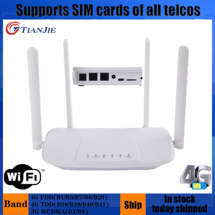 【Modified】Unlock 4G VoLTE Wifi Router VPN Wireless Modem Voice Call