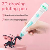 ◘✔✤ 3D Printing Pen With 3 PCL Filament Low Temperature DIY Painting Graffiti Kids Drawing Pen for Children Painting Handmade Gift