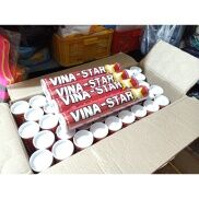 QUẢ CẦU LÔNG Hộp cầu lông vina stars ĐỎ  hộp 12 trái hàng chính hãng