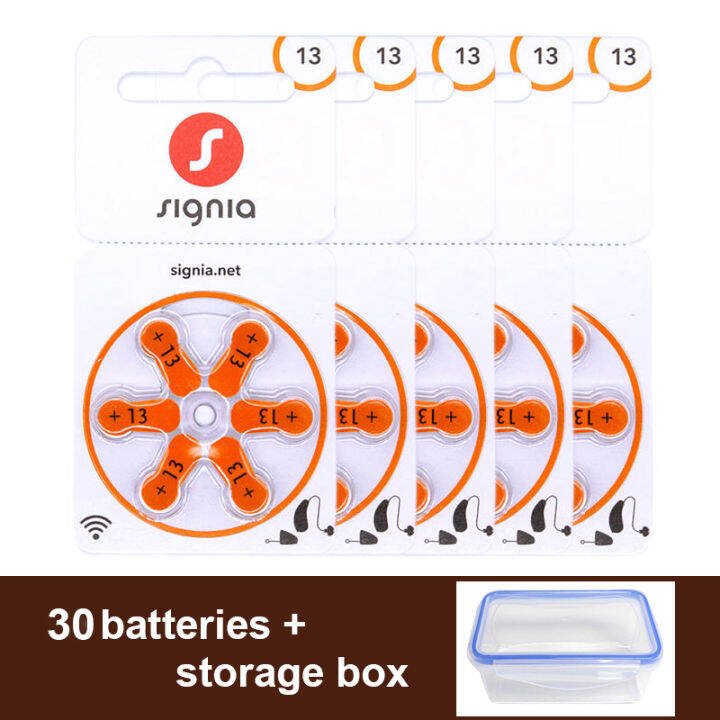 （in stock）Siemens Signia Hearing Aid Battery 13 S13 A13 13A P13 PR48