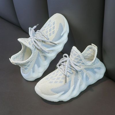 Kids Sneakers Childrens Coconut Shoes Summer Boys and Girls Sports Mesh Breathable Running Shoes Soft Bottom Fashion