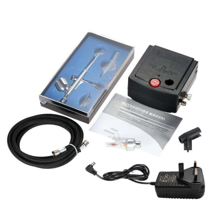 100-250v-professional-gravity-feed-dual-action-airbrush-air-compressor-kit-for-art-painting-tattoo-manicure-craft-cake-spray-model-air-brush-nail-tool-set