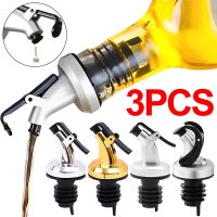 ㍿❁ Oil Bottle Stopper Cap Dispenser Sprayer Wine Liquor Lock Plug Seal Leak-proof Sauce Oil Pour Spouts Rubber Nozzle Kitchen Tools