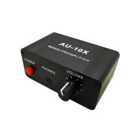 Mini Audio Preamplifier 3.5mm Input Output For Headphone Audio Phone Sound Controller