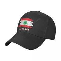 เสื้อลายธงเลบันหมวกเบสบอลสำหรับผู้ชายและผู้หญิง,พัดลม Lebanese หมวกแก๊ปกลางแจ้งม่านบังแดดป่าปรับได้มียอด