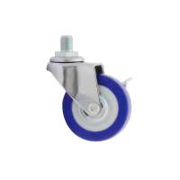 ลูกล้อโพลียูรีเทน PAREO สกรูมีเบรก 2.5 นิ้วSWIVEL SCREW CASTER WHEEL WITH BRAKE PAREO 2.5IN POLYURETHANE **ใครยังไม่ลอง ถือว่าพลาดมาก**