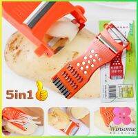 Winsome มีดปอกผลไม้ 5in1 พร้อมส่ง ที่ขูดมะละกอ แบบหนา veggie chopper