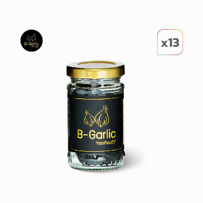 b-garlic-กระเทียมดำ-60-กรัม-เซต-13-ขวด-by-ดีลเด็ด