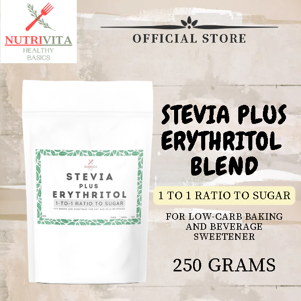 Stevia Plus Erythritol Blend 1 to 1 Ratio to Sugar, 250g Lazada PH