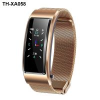 Color screen can answer the phone Bluetooth headset smart bracelet sports multi-function call two-in-one separate watch