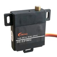 ข้อเสนอที่ดีที่สุด Corona DS239MG Digital Thin Metal Wing Servo Metal 4.6Kg/0.15sec/22G Servo