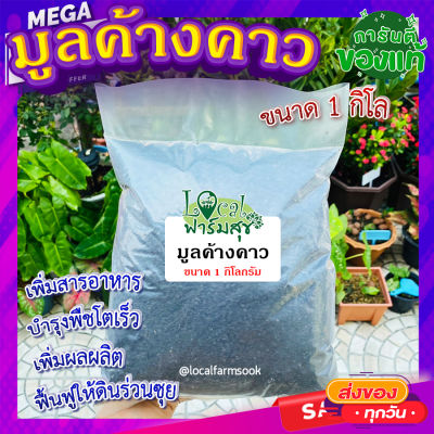 มูลค้างคาว 🦇 ขนาด 1 กิโล เพิ่มสารอาหาร บำรุงพืชโตเร็ว เพิ่มผลเร็ว ฟื้นฟูให้ดินร่วนซุย homes