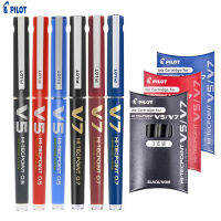 ญี่ปุ่นนักบินตลับหมึกรีฟิล Rollerball ของเหลวหมึกเจลปากกา,BXC V5 V7 Hi-Tecpoint 0.5มิลลิเมตร0.7มิลลิเมตรเคล็ดลับสีฟ้า Roller Ball Pen