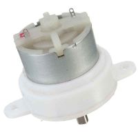 กระบอกมอเตอร์แรงบิดสูงเกียร์ Dc 12V เกียร์มอเตอร์ไฟฟ้าไมโครช้าลงใบ้3 Rpm