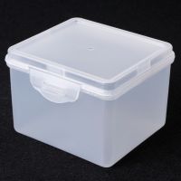 Rectangular Plastic Clear Storage Jewelry Beads Collection Container Organizer 9.4*8.4*6.5cm DropShipping