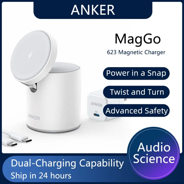 Anker MagGo 623 (2-in-1 PopSocket Compatible)